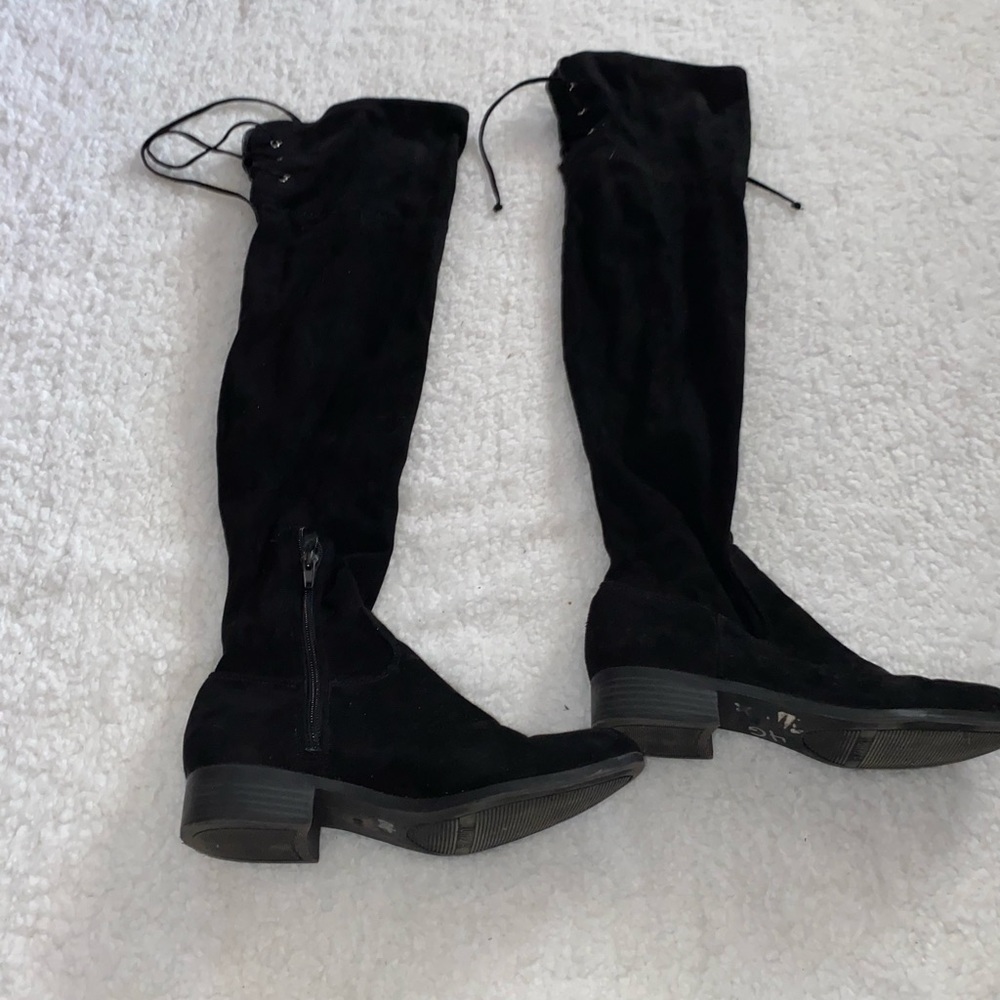 Unisa knee high boots women black size 6.5